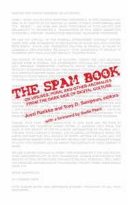 spam book cover